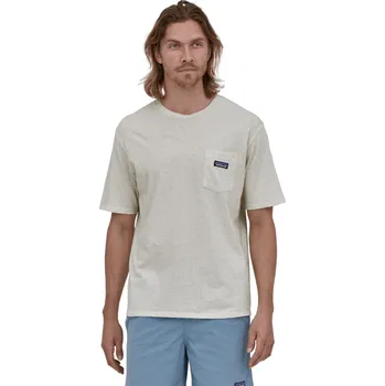 Pánské tričko Tričko Patagonia M's Daily Pocket Tee birch white XL 2025 - Odesíláme do 24 hodin