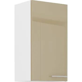 Kuchyňská linka Horní kuchyňská skříňka LAJLA - šířka 40 cm, cappucino / bílá