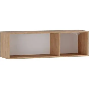 police Závěsná police FABENS - ořech hickory