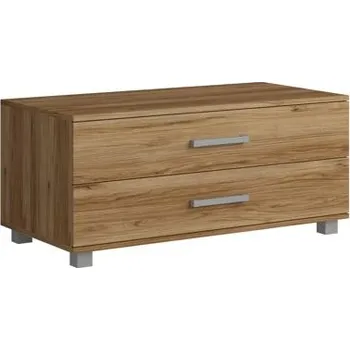Komoda Nízká šuplíková komoda ANDOVER - dub catania