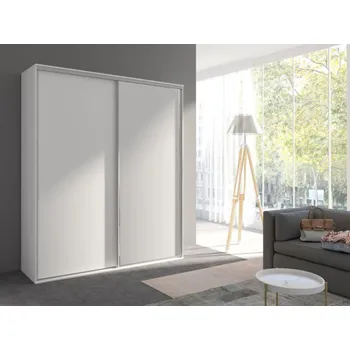 Šatní skříň Široká šatní skříň 204 cm AMBOY 1 - bílá
