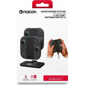 NACON SWITCH2 Nabíječka pro Joy-Con QUADCHARGING