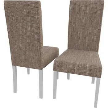 Jídelní židle Jídelní židle MOVILE 400 - bílá / hnědá