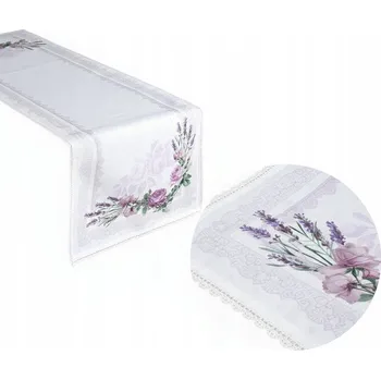 ubrus BĚHOUN OBRUS DEKORATIVNÍ 40x140 ŠERPA KRAJKA ROSALIE