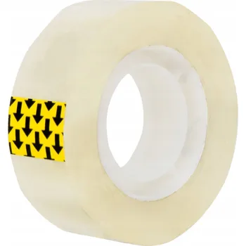 Lepicí páska Lepicí páska Deli průhledná 18 mm x 33 m samolepicí akrylové lepidlo