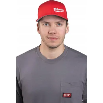 Kšiltovka Kšiltovka červená L/XL Milwaukee 4932493100