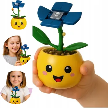 ostatní stavebnice STAVEBNICE KVĚTINA DÁREK KVĚTINY STAVEBNICE KREATIVNÍ 3D SADA 62 dílů 1013A-3