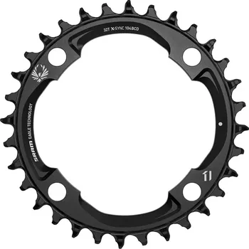 Převodník na kolo 11.6218.052.000 - SRAM CRING X-SYNC EAGLE 32T 104 BLK Množ. Uni