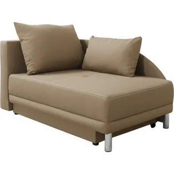 Pohovka Dětská rozkládací pohovka ANASTAZJA - cappuccino, levá