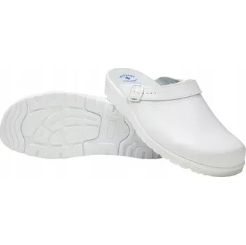 Pracovní obuv Pantofle Medibut bílé 43