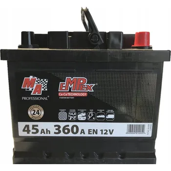 Autobaterie EMPEX MAP 45Ah 360A 12V