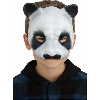 Karnevalová maska Pěnová MASKA PANDA pro DĚTI - Medvídek Panda, Zvířátko, Zvířata, ZOO
