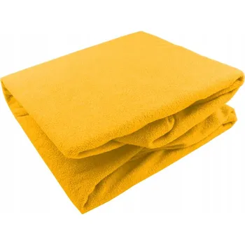 Prostěradlo POTAH FROTÉ PROSTĚRADLO NA KOSMETICKÉ KŘESLO ŽLUTÉ 12