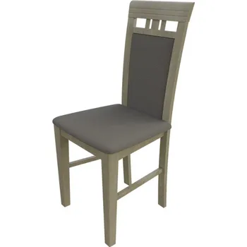 Jídelní židle Židle do kuchyně MOVILE 12 - dub sonoma / šedá ekokůže