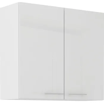 Kuchyňská linka Horní kuchyňská skříňka LAJLA - šířka 80 cm, bílá