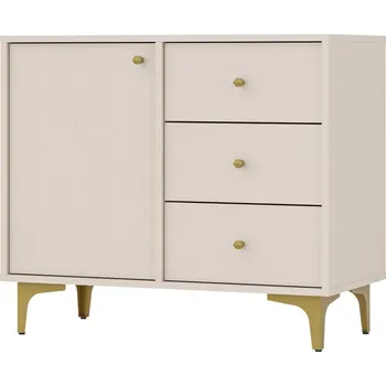 Komoda Komoda se šuplíky IROS 1 - béžová / zlatá