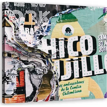 Obraz OBRAZ NA PLÁTNĚ Graffiti Street Art