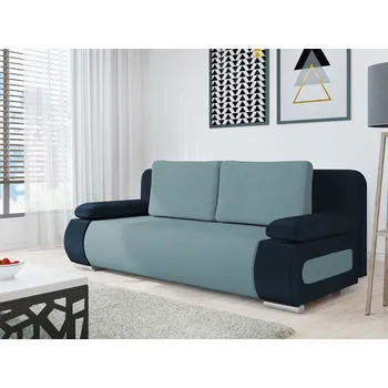 Pohovka Rozkládací pohovka LENKE - tmavá modrá / modrá