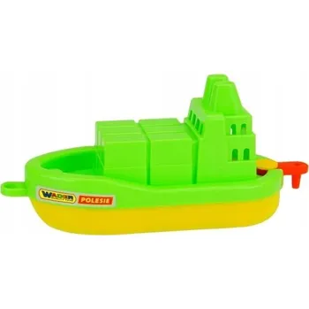 Hračka pro nejmenší Hračka do vany Polesie 49902 Loď zelená