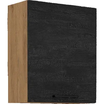 Kuchyňská skříňka Horní kuchyňská skříňka VANYA - šířka 60 cm, dark wood / dub lancelot