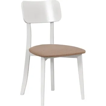 Jídelní židle Jídelní židle NINA 6 - bílá / hnědá