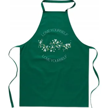 Kuchyňská zástěra KUCHYŇSKÁ ZÁSTĚRA LOVE YOURSELF MILUJ SE DÁREK