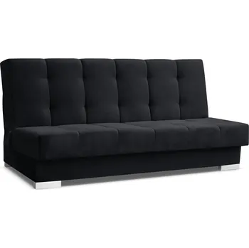 Pohovka Rozkládací pohovka GAMBI s úložným prostorem - černá