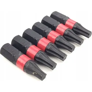 Bit Torx bity Volkers TX20x25 mm, 6 kusů