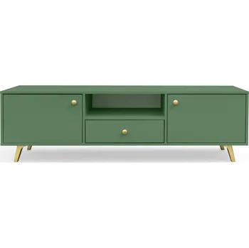 Televizní stolek Televizní stolek JOELE - zelený