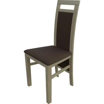 Židle do kuchyně MOVILE 47 - dub sonoma / tmavá hnědá 1