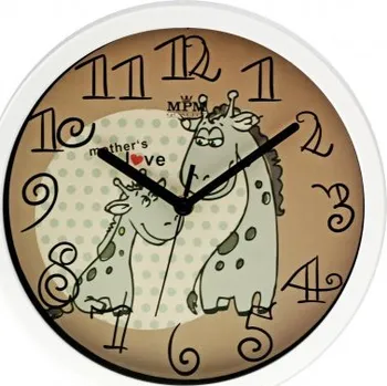 Hodiny Nástěnné hodiny MPM Quality bílé 30,5 cm