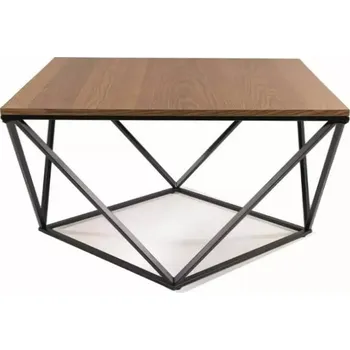 Konferenční stolek Designový konferenční stolek SULO - ořech / černý