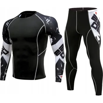 Pánské tričko Komplet HomeDesign23 Termoprádlo Pánské černé vel. L