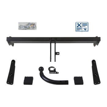 Tažné zařízení AUTO-HAK tažné zařízení pevné včetně TowTec elektropřípojky 7pólové univerzální - AUDI A4 B9 Avant