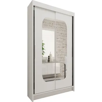 Šatní skříň Šatní skříň s policemi 120/62 TABITA - bílá