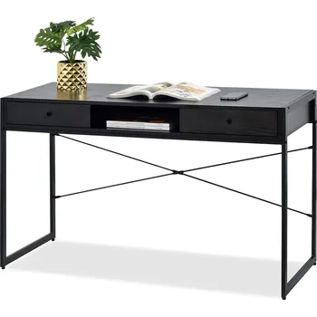 Psací stůl Široký psací stůl AMARU - černý