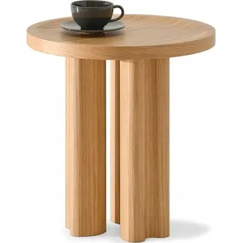 Konferenční stolek Kulatý konferenční stolek BERT - dub