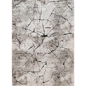 Koberec Čtvercový kusový koberec 140x140 BRAWLEY 8 - béžový / černý