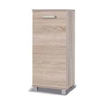 Komoda Úzká komoda s dvířky ANDOVER - dub sonoma