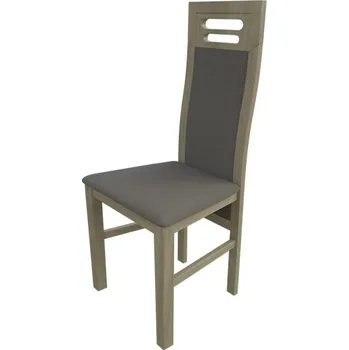 Jídelní židle Židle do jídelny MOVILE 40 - dub sonoma / šedá ekokůže