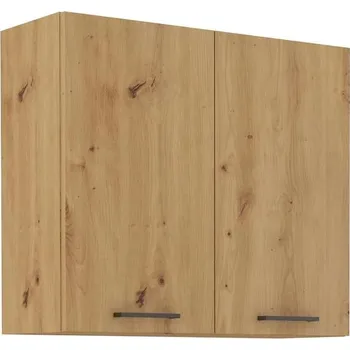 Kuchyňská linka Horní kuchyňská skříňka MALILA - šířka 80 cm, dub artisan