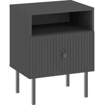 Noční stolek Noční stolek HASKEL - antracitový