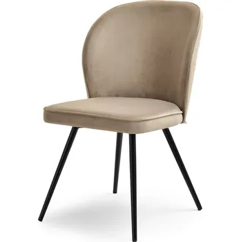 Jídelní židle Jídelní židle LUKANA - béžová / černá