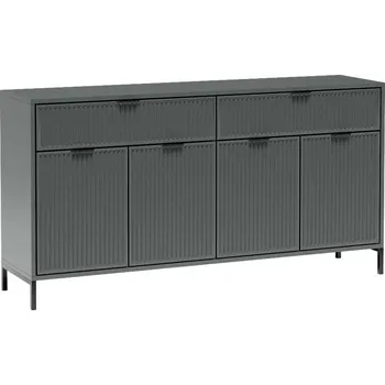 Komoda Prostorná komoda CORA - zelený kámen