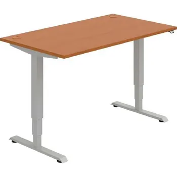 Kancelářský vozík HOBIS výškově stavitelný stůl MOTION RUN MSR 3 1400, stand.ovládání, třešeň + doprava zdarma