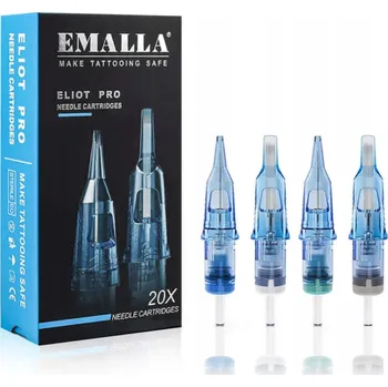 Tetování Jehla do cartridge na tetování Emalla Eliot Pro 0801RLL (1 ks)