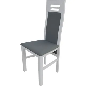 Jídelní židle Židle do jídelny MOVILE 40 - bílá / šedá 1