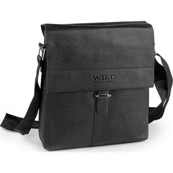 Pánská taška crossbody 24x26 cm, velké, 2 černá