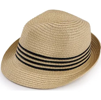 Klobouk Dětský letní klobouk / slamák, velké, 2 přírodní