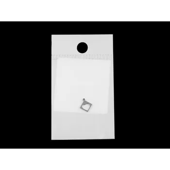 Přívěsek Přívěsek z nerezové oceli srdce, střední, 1 platina